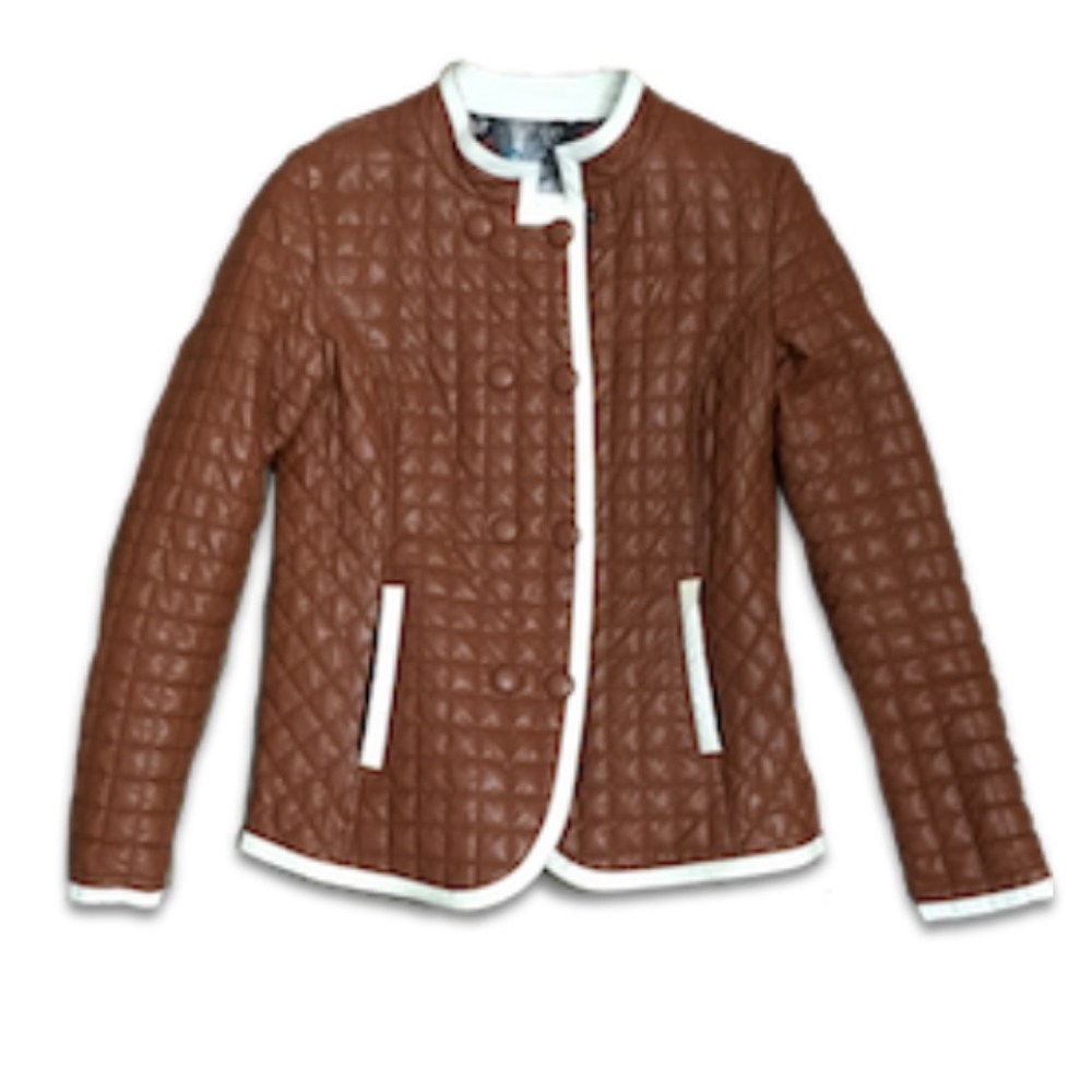 Faux leather Jacket, New.